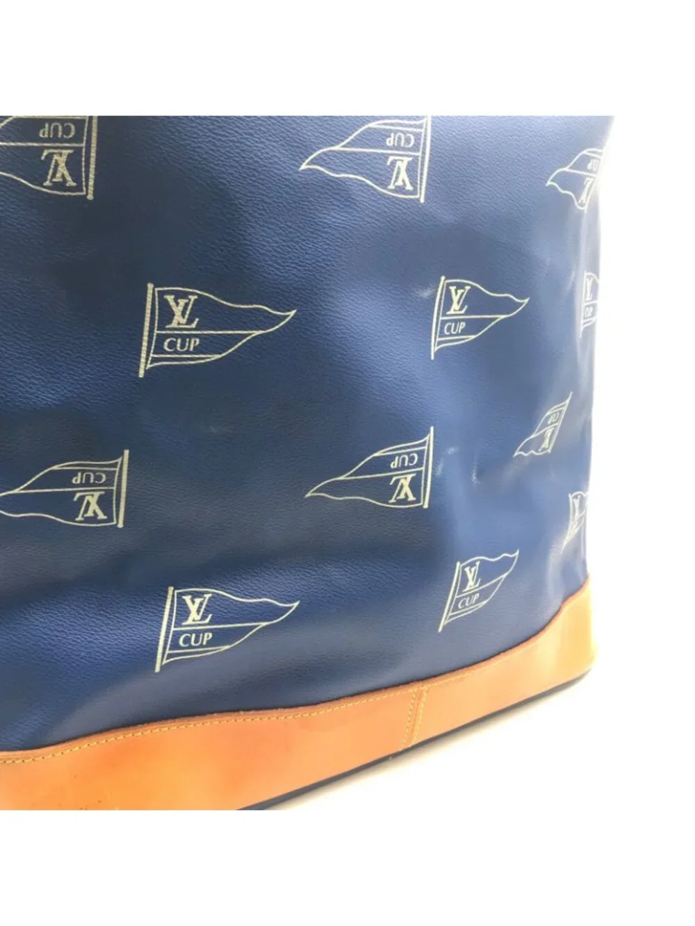 Louis Vuitton Cup Sac Marine Bandouliere Shoulder Bag Blue